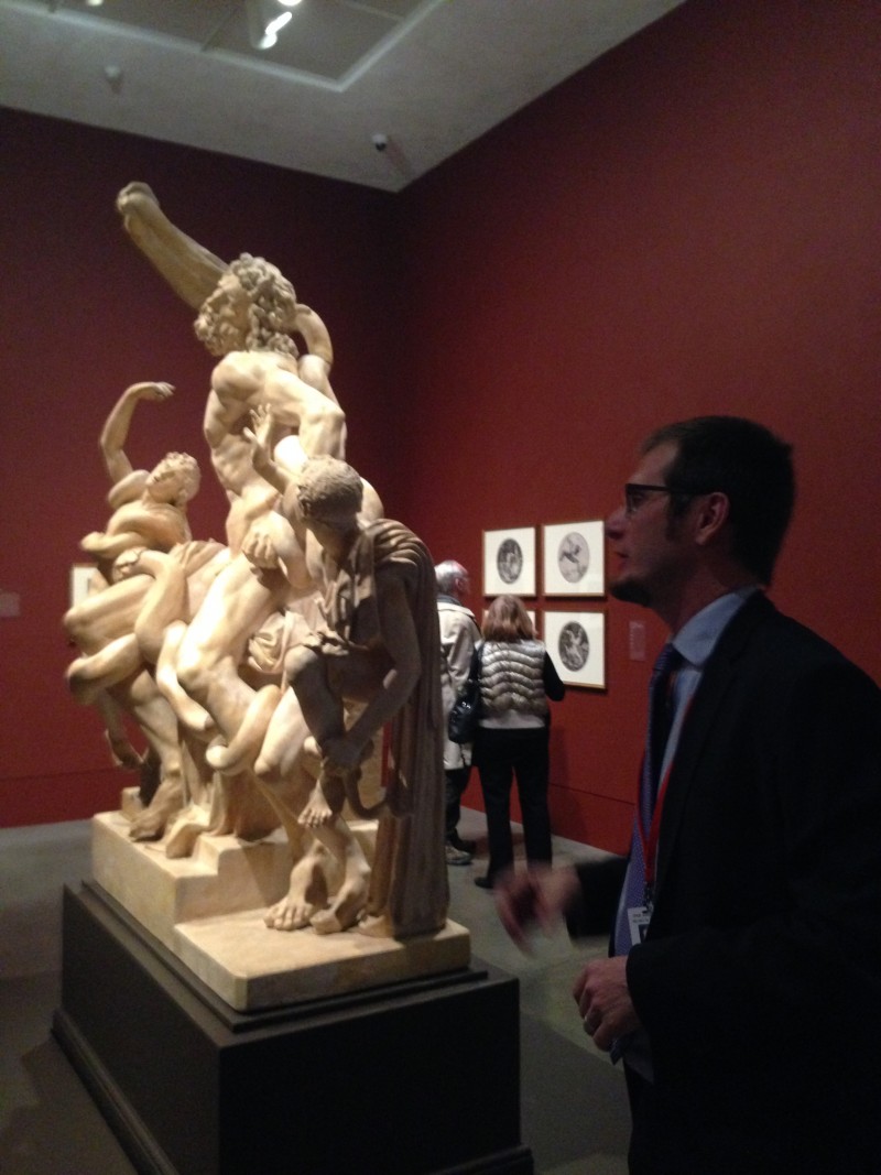 Laocoon sculpture at Philadelphia Museum of Art