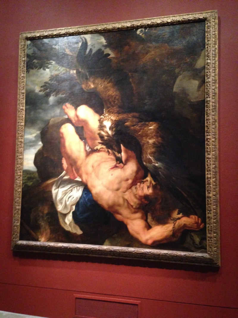 Peter Paul Rubens and Frans Snyders Prometheus Bound at the Philadelphia Museum of Art