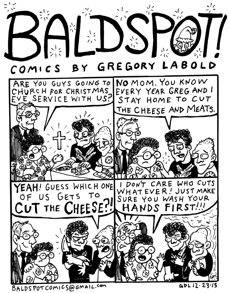 Gregory Labold, Bald Spot Comic