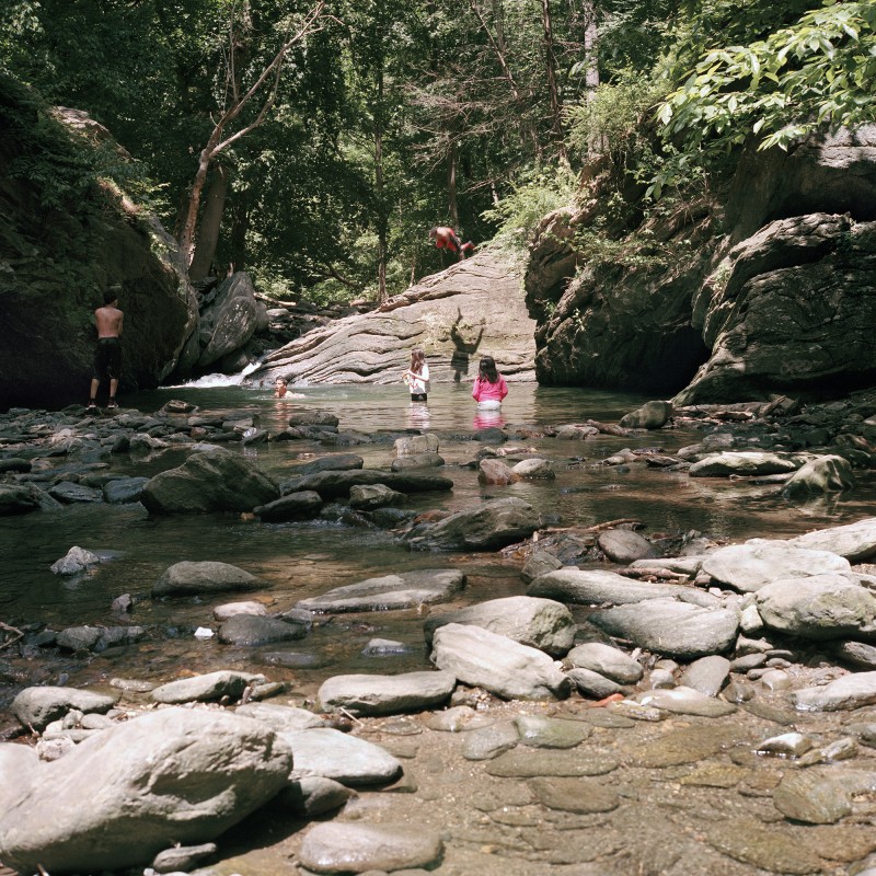 Sarah Kaufman photo of jumper at Devil's Pool