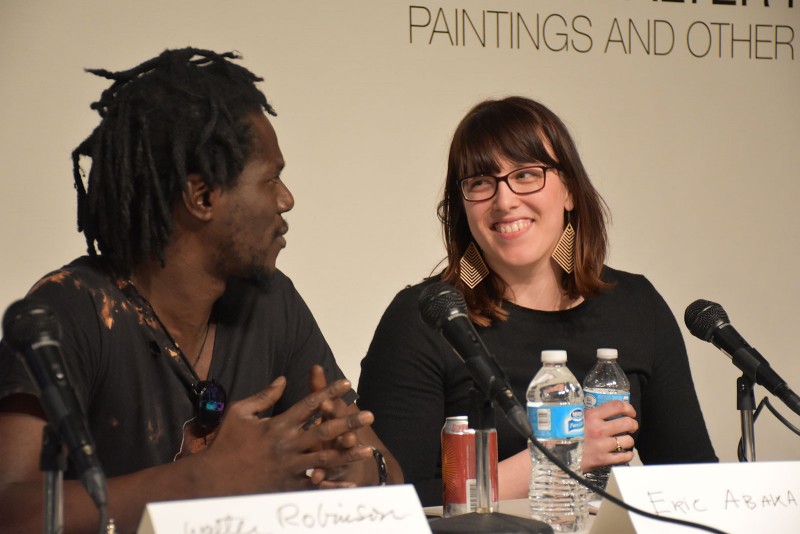 Live Review Show, Galleries at Moore College, with Kelsey Halliday Johnson, Martin Peeves, Walter Robinson and moderator, Suzanne Seesman.