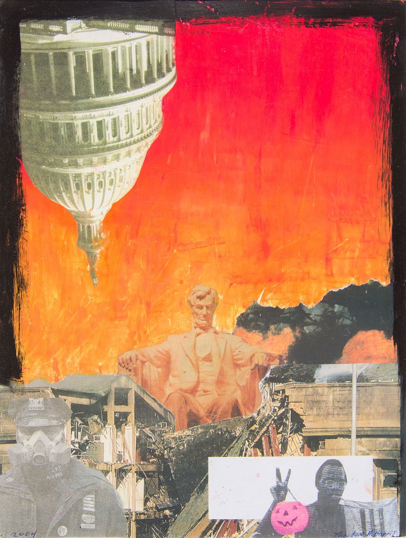 Theodore Harris, On the Throne of Fire After Someone Blew Up America, for Amiri Baraka Collection of the Lasalle University Art Museum