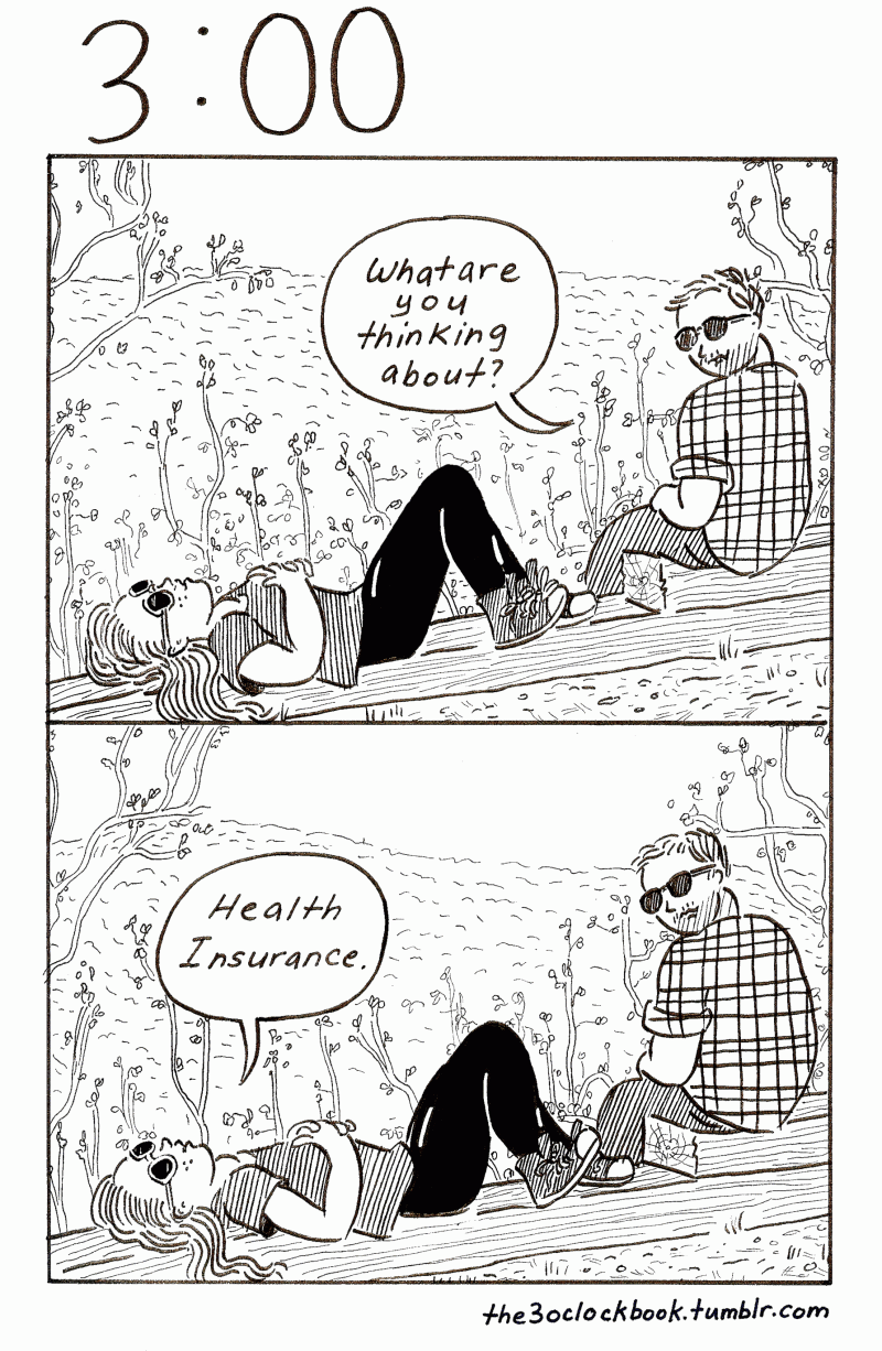 Beth Heinly The 3:00 Book comic