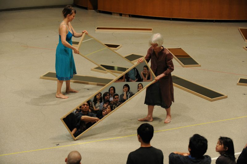 Joan Jonas, Mirror Piece, 1969 (reconfigured 2010) at the Guggenheim.