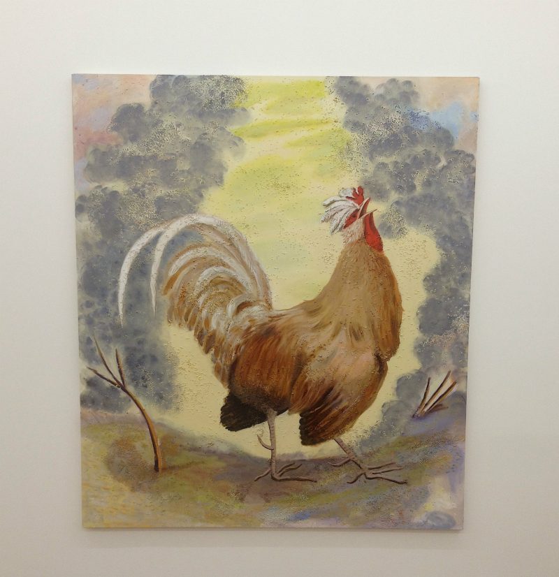A painting by Alice Katz at The Approach.