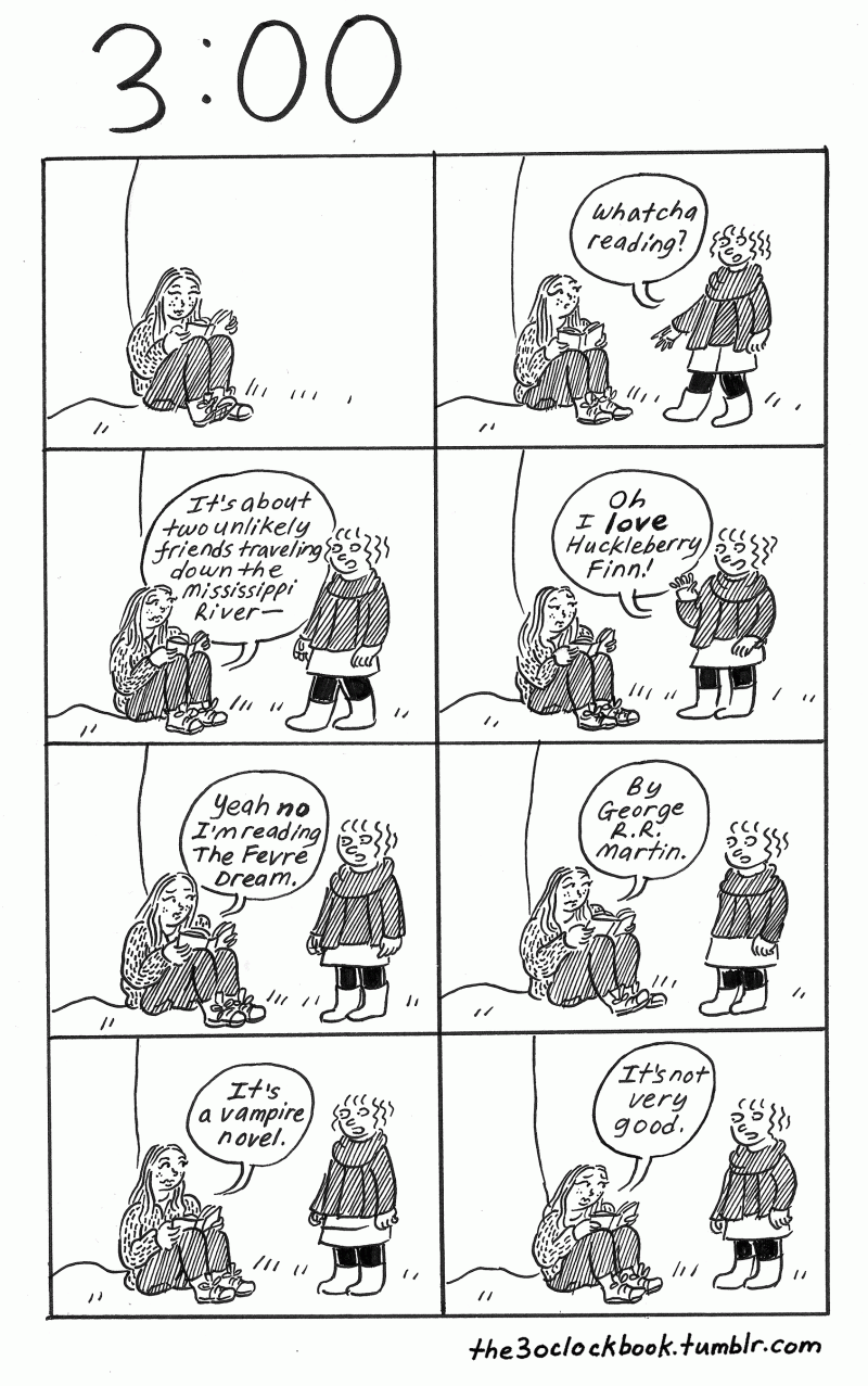 The 3:00 Book comic by Beth Heinly