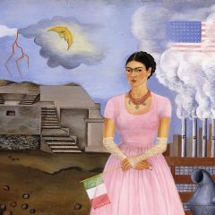 elf Portrait on the Border between Mexico and the United States of America, Frida Kahlo