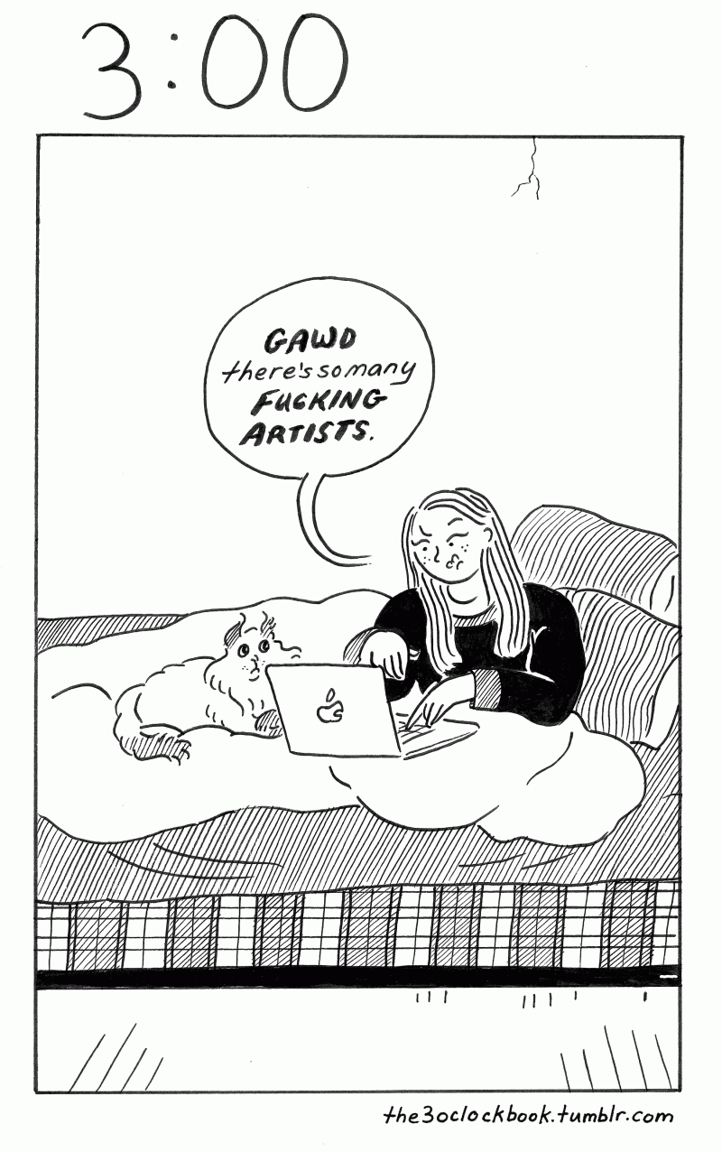 Beth Heinly comic The 3:00 Book