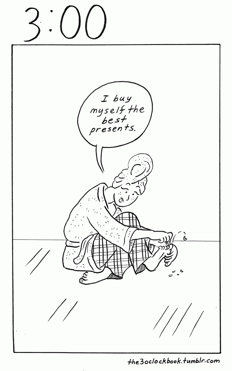 Beth Heinly, The 3:00 Book comic