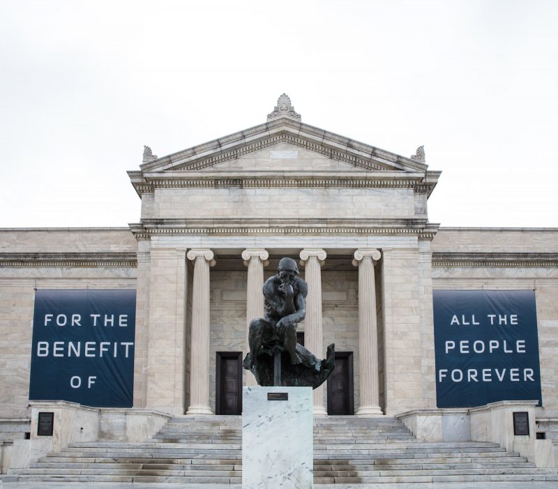 Cleveland Museum of art's new banners
