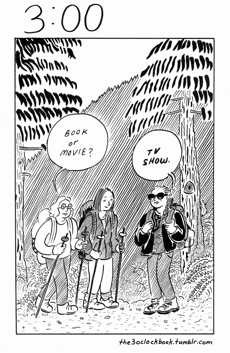 Beth Heinly, The 3:00 Book comic