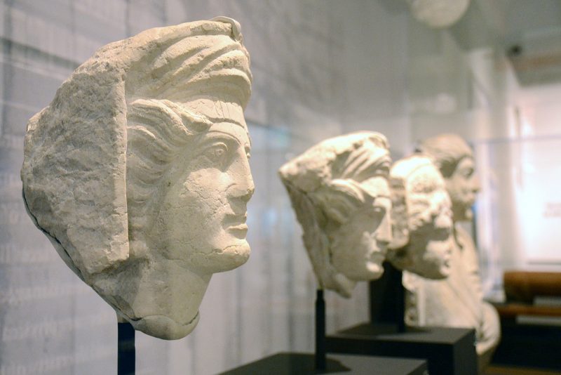 Cultures in the Crossfire: Stories from Syria and Iraq features a set of 1st- and 2nd-century CE funerary portraits from Palmyra