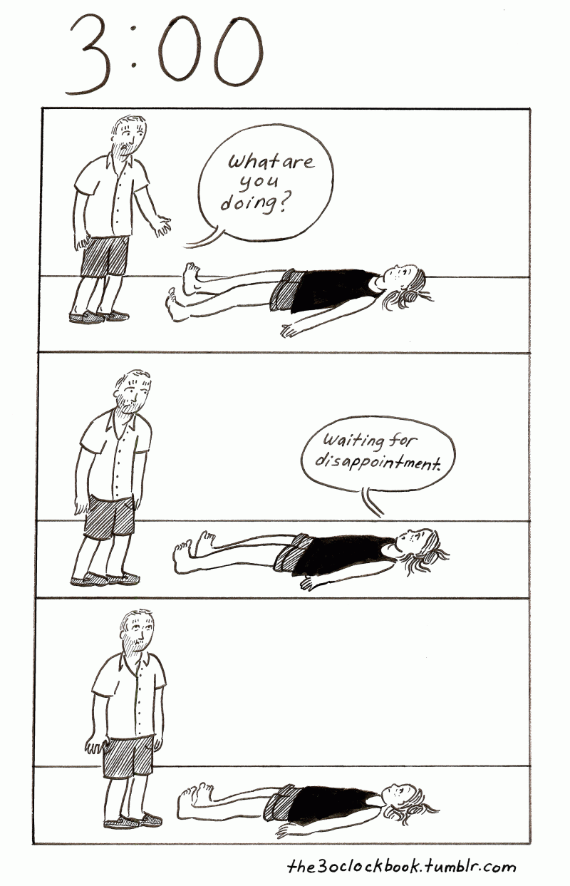 Beth Heinly comic The 3:00 Book