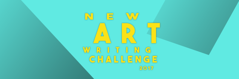 Art Writing Challenge poster 2017