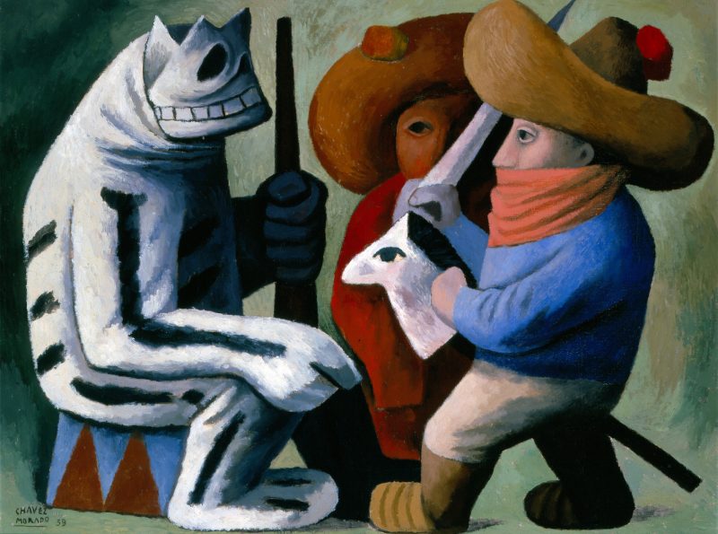 "Carnival at Huejotzingo," 1939, José Chávez Morado, Phoenix Art Museum © Artists Rights Society (ARS), New York/SOMAAP, Mexico.