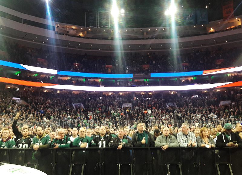 2018 Wing Bowl at Philadelphia Wells Fargo Center.