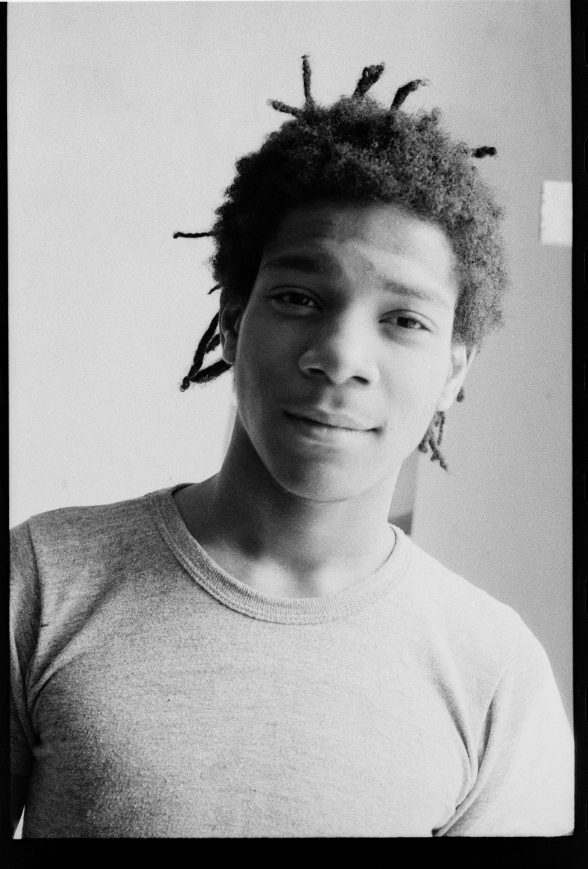 Jean-Michel Basquiat in BOOM FOR REAL: THE LATE TEENAGE YEARS OF JEAN-MICHEL BASQUIAT, a Magnolia Pictures release. Photo Credit: © Alexis Adler. Photo courtesy of Magnolia Pictures.