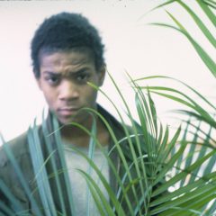 Jean-Michel Basquiat in BOOM FOR REAL: THE LATE TEENAGE YEARS OF JEAN-MICHEL BASQUIAT, a Magnolia Pictures release. Photo Credit: © Alexis Adler. Photo courtesy of Magnolia Pictures.