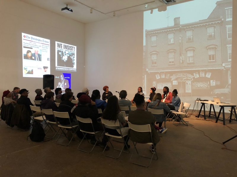 Blue Note Salon, Moderated by Faye Anderson of All That Philly Jazz. Featuring artists and activists: Josh Graupera, Tieshka K. Smith, Mike O'Bryan, Stormy Kelsey.