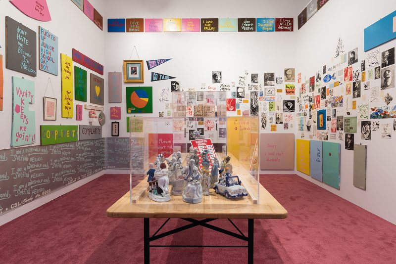 “Cary Leibowitz: Museum Show” at the Institute of Contemporary Art, Philadelphia; installation view. Photo credit: Constance Mensch. All work: Courtesy of the artist and Invisible-Exports, New York.