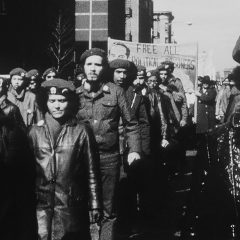 Still from "El Pueblo se Levanta" (Newsreel #63), NEWSREEL collective, 1971.