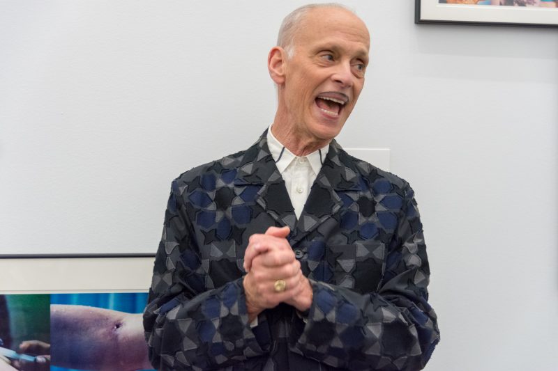 John Waters, Media Preview, Indecent Exposure, Baltimore Museum of Art. Photo by Chuck Patch, with permission