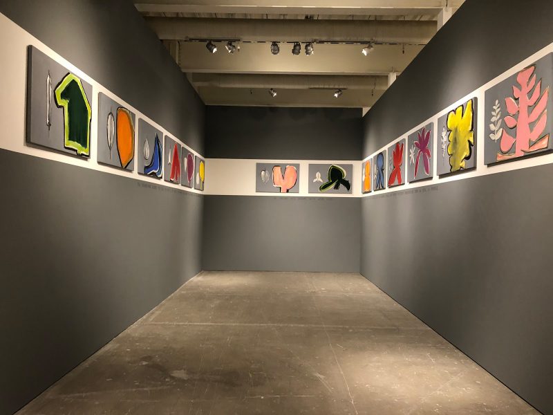 Installation view, "Ree Morton: The Plant That Heals May Also Poison," The Institute of Contemporary Art, University of Pennsylvania, 2018.