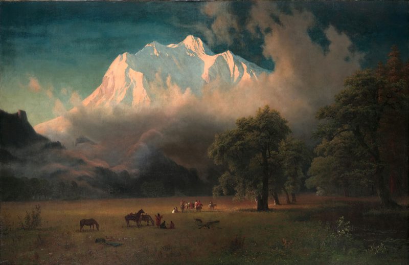 Albert Bierstadt “Mount Adams, Washington” Oil on canvas 1875 Gift of Mrs. Jacob N. Beam