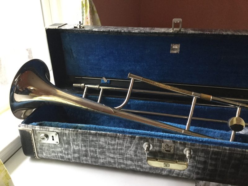 Kimbrough family trombone, played by Steve in the 50s, 60s and by Stella in the 90s and 2000s.