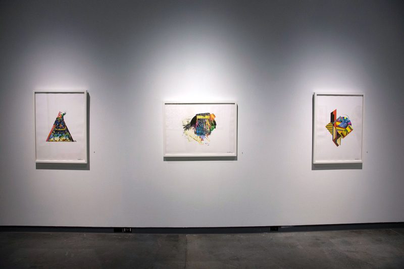Installation view. Aaron Eliah Terry's "Syncopated Samizdat" at The Delaware Contemporary. Photo courtesy of the artist.