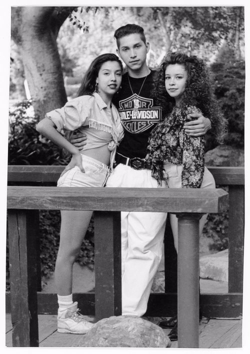 Photographer unknown, Booker and friends, 1992. Courtesy Guadalupe Rosales and Eileen Torres.