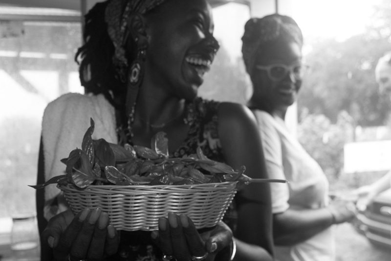 Shivon Pearl Love and Khaliah D. Pitts. Photo courtesy of Our Mothers' Kitchens.