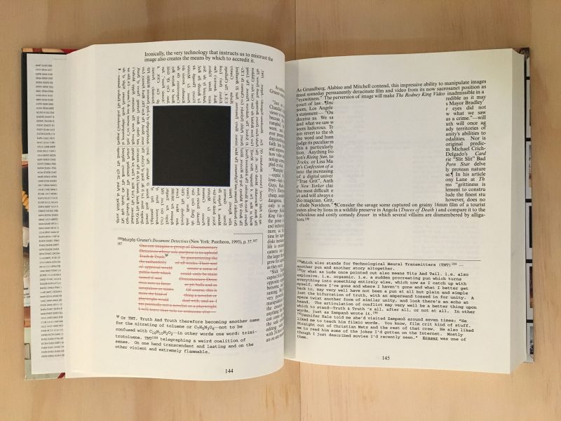 "House of Leaves," Mark Z. Danielewski. From "Writers Making Books" at Arcadia University. 