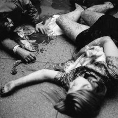 From the GAAG performance "Blood Bath" at MoMa. 1969