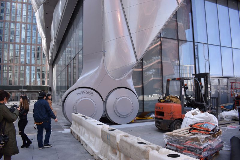 Up close and personal with the bogie wheels. Photo by Mandy Palasik.