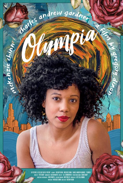 Film poster for "Olympia," written by McKenzie Chinn and directed by Gregory Dixon. Photo courtesy of Cow Lamp Films.