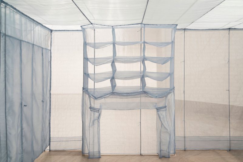 Do Ho Suh, The Perfect Home II (detail), 2003, Translucent Nylon; Courtesy Brooklyn Museum.