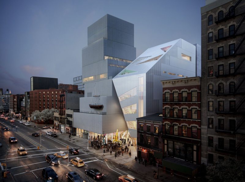 Rendering of the New New Museum, Credit: OMA/Bloomimages