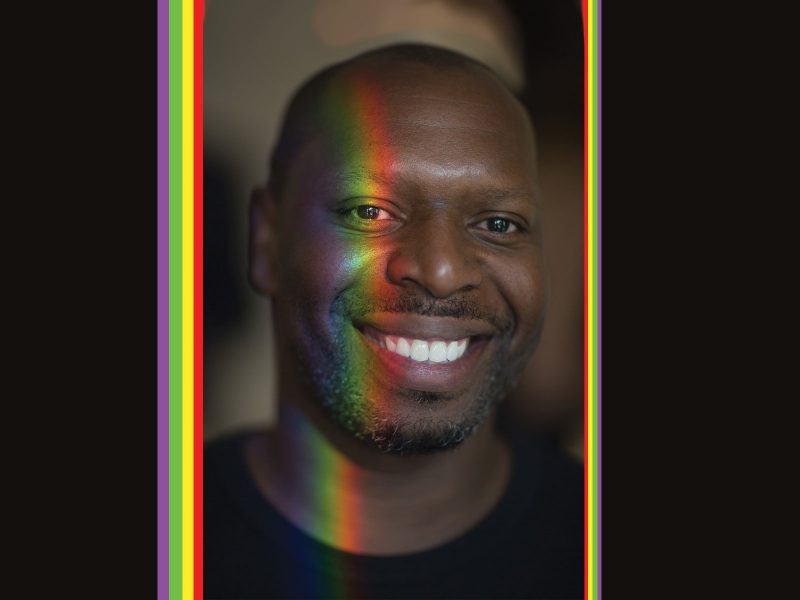 Rashaad Newsome. Photo courtesy of Wit López, edited by Morgan Nitz.