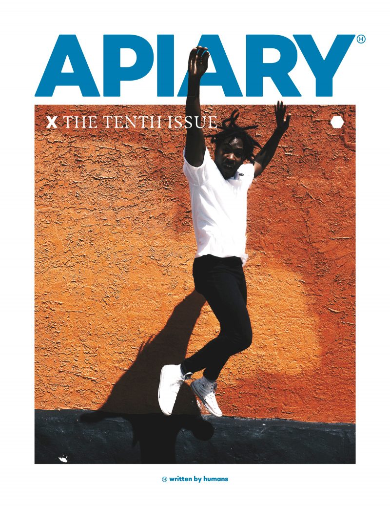 APIARY Magazine, 10th Issue. Artwork: Shanel Edwards. Cover Design: José Cazares