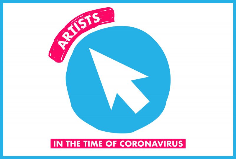 Artblog Artists in the time of corona virus FB WHITE