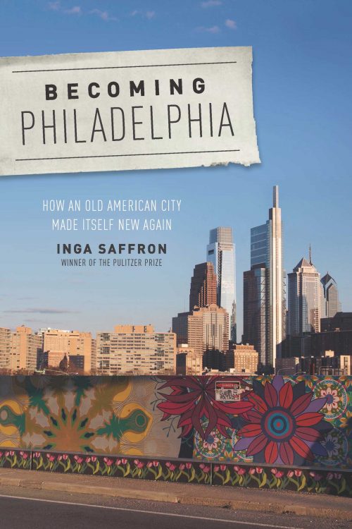 Book cover with Philadephia skyline.