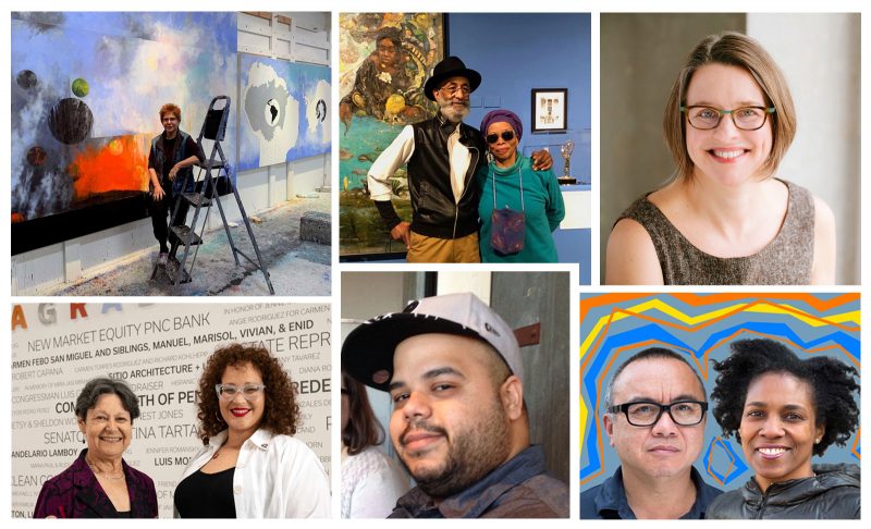Collaged tile view of various artists who are featured in the 2021 Artblog Liberta Awards.