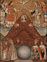 Virgin of the Hill with King Charles V