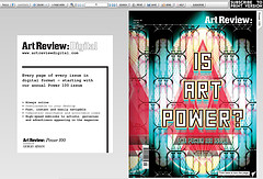 art review digital cover