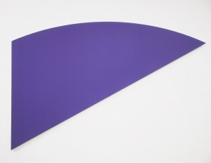 Ellsworth Kelly Blue 'Violet Curve I' (1982) Meyerhoff Collection