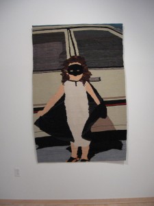 3385844793_d92aafb0e5_b Erin Riley, one of the weavings for the MFA thesis exhibit