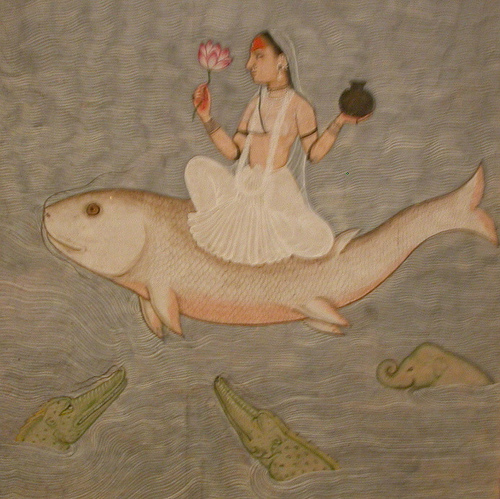 The goddess Ganga