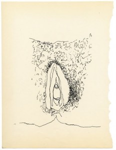 Ida Applebroog ‘Monalisa' at Hauser and Wirth 2 Ida Applebroog untitled (1969) ink on paper
