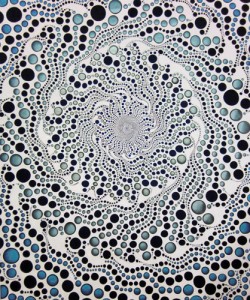 Artblog Asian Arts Initiative Barbara Takenaga’s “Black White Blue”